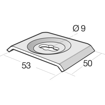 [8737916061] Spændeplade CE 40 znl (25)