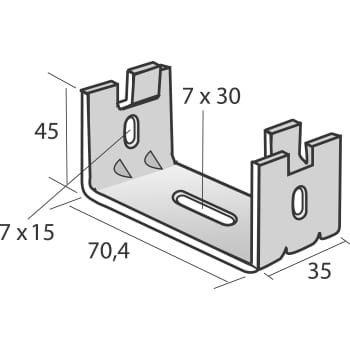 [8737945126] U-ophæng UC 50-G
