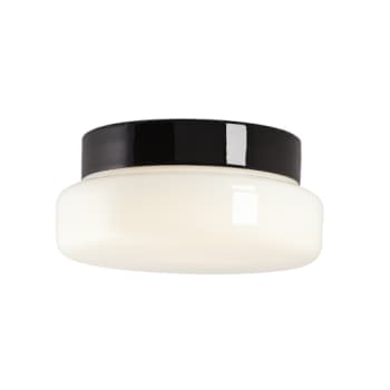 [8742091861] Loft- og væglampe Classic LED 12W 3000K, sort/opal, IP44