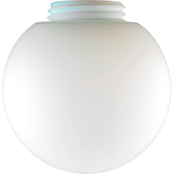[8742136111] Glas kuppel Glob Ø180 mm, H170 mm, gevind 84,5 mm, mat opal