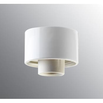 [8742573101] Loftlampe lige, E27, gevind 84,5 mm, hvid, IP54