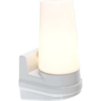 [8743088103] Væglampe Bernadotte enkel, E14, hvid, IP44