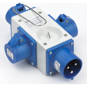 [8748073900] Kompaktforgrener 3P 16A 230V, udgang: 3 x CEE 3P 16A 230V
