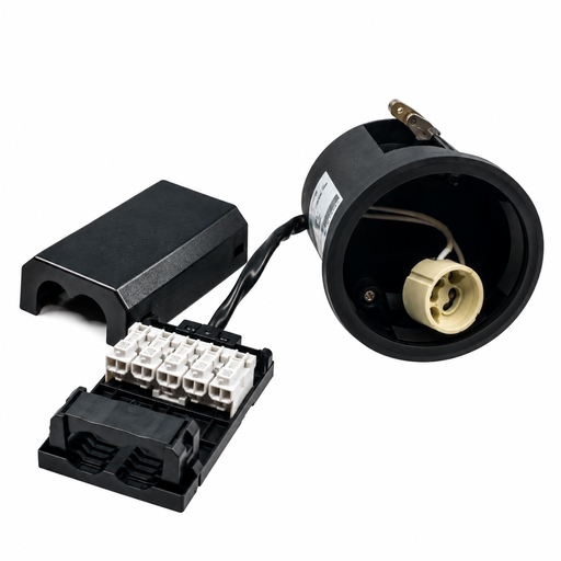 [018104] Easy 2-Install GU10 indbygningsspot – Ø76 mm - uden front