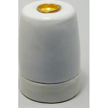 [6249200183] Fatning E27 porcelæn M10 glat