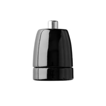 [6249201211] Porcelænsfatning P7 E27 Keramik sort