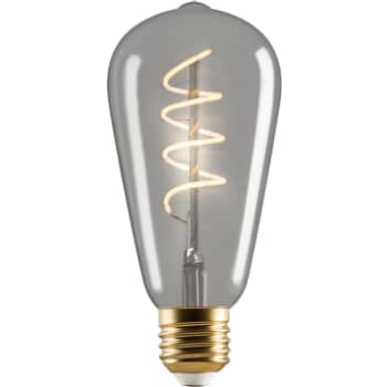 [6257001717] E3Light Led Vintage ST64 E27 C922 140lm Spiral 15H dæmpbar røg