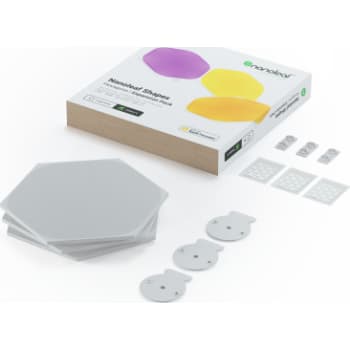 [6257700186] Nanoleaf Shapes Hexagons Udvidelsespakke med 3 paneler