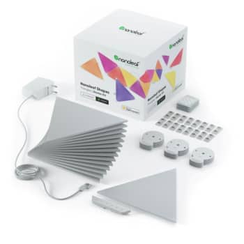 [6257700254] Nanoleaf Shapes Triangles Starter Kit med 15 paneler