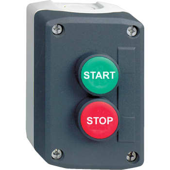 [7517900418] Trykknapbox 2/tryk "START" STOP" 1xNO/NC