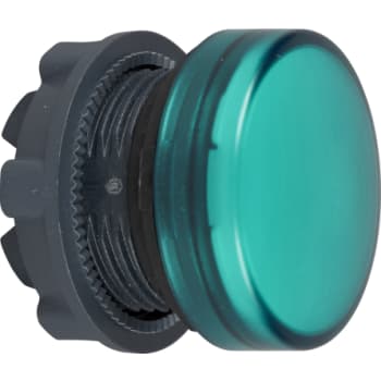 [7517904773] Harmony signallampehoved i plast for LED med linse i grøn farve