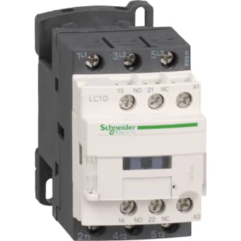 [7522408219] TeSys D kontaktor LC1D18BD 3P 18A AC-3 7.5kW@400V 1NO+1NC hjælpe kontakt 24V DC spole