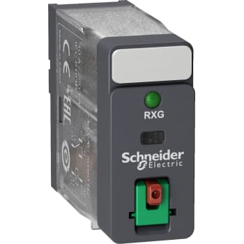 [7522602675] RXG stikbensrelæ med testknap og LED 1 C/O 10A og 24VAC