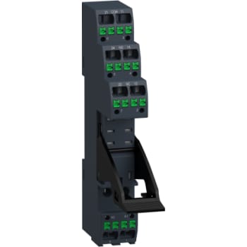 [7522606037] Zelio sokkel med push-in fjederklemmer for RXG relæer med 2 kontaktsæt