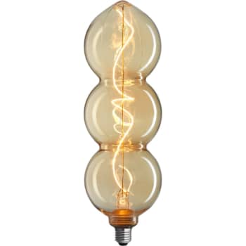 [6657105268] Triple gold 3-trin dæmpbar E27 4W 40 lumen 1800K