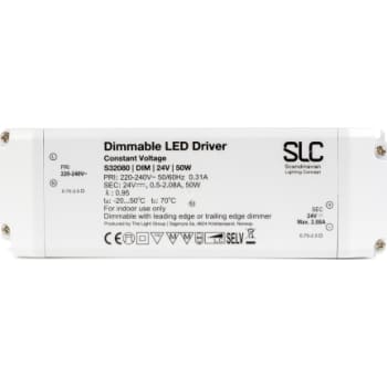 [6662100274] SLC LED Driver 50W 24VDC Bagkantsdæmp IP20