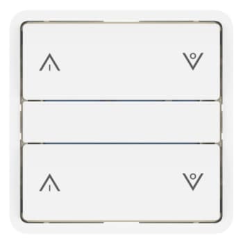[6667254329] ZigBee Tryk - ST, hvid, Op/ned
