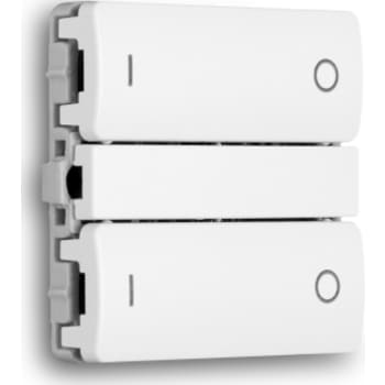 [6667254387] Hue kompatibel ZigBee tryk med dobbelt tænd/sluk til LK FUGA hvid