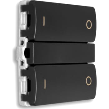 [6667254617] Hue kompatibel Zigbee tryk, dobbelt tænd/sluk t/LK FUGA koksgrå