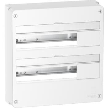 [3316413650] Afdækning Resi9 CX tavle 2x18 mod Hvid