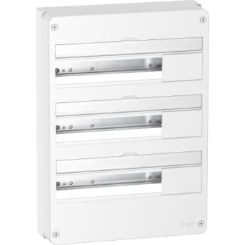 [3316413663] Afdækning Resi9 CX tavle 3x18 mod Hvid