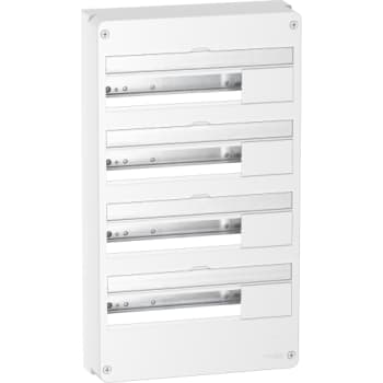 [3316413676] Afdækning Resi9 CX tavle 4x18 mod Hvid