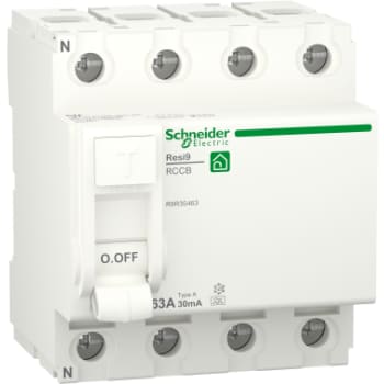 [3322096906] Resi9 XP RCD/HPFI fejlstrømsafbryder 4P 63A 30mA klasse A 72mm