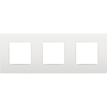 [3417810411] Ramme 3-modul Intense white
