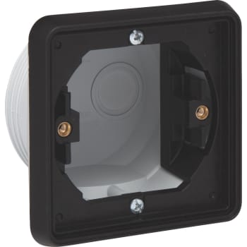 [3417812008] Indmuringsdåse 1-modul sort