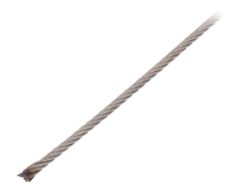 [H42337] Stålwire - Ø3mm, 7x7 A4 rustfri stål (50m)