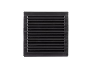 [H56237] Kvadratisk ventilationsrist - Ø125, 170x170x11,5mm, Grafit