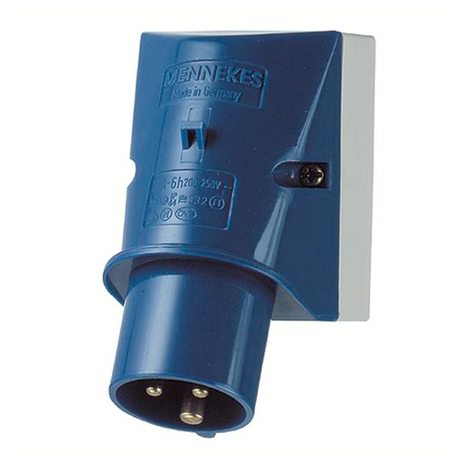 [1515105004] Mennekes CEE Vægindtag 16A 3P 230V IP44