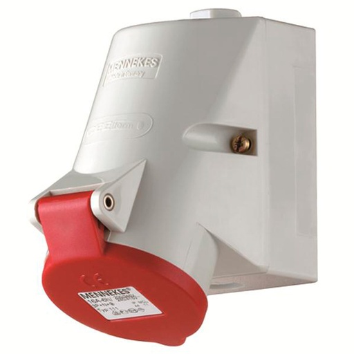 [1515106333] Mennekes CEE vægudtag 5-pol 16A 400V IP44