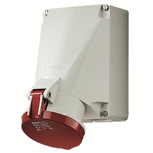 [1515106391] Mennekes CEE vægudtag 5 polet 63A 400V IP44