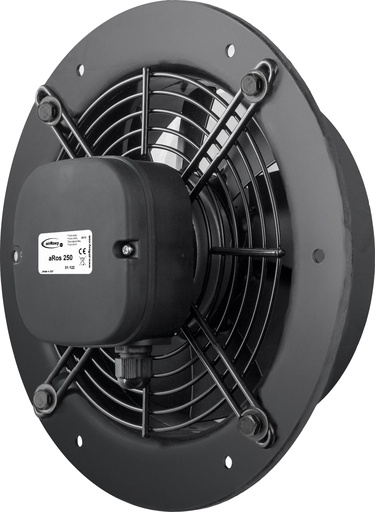 [H40701] Industriel vægventilator - aRos Ø250mm, 80W, 1600m3/t