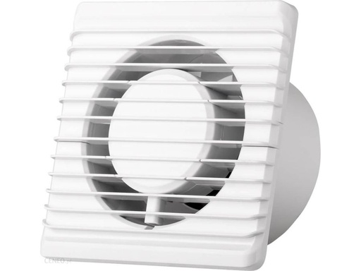 [H40496] Vægventilator - planet eneRgy Ø125 PS, Kabel m. kontakt, 8W