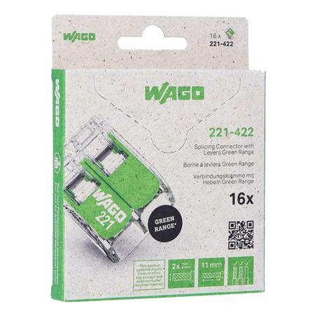[5401061969] WAGO FJEDERSAMLEMUFFE MED VIPPEPAL