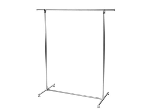 [H35176] Enkelt tøjstativ - 125 x 50 x 130 cm