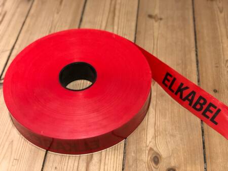[0830100219] MARKERINGSBÅND ELKABEL 25 X 0,3 MM 250 M