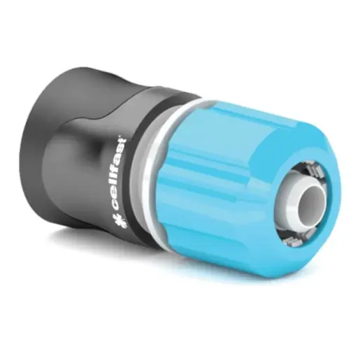 [H49874] Vandslangekobling m. stop - ERGO™, 3/4"