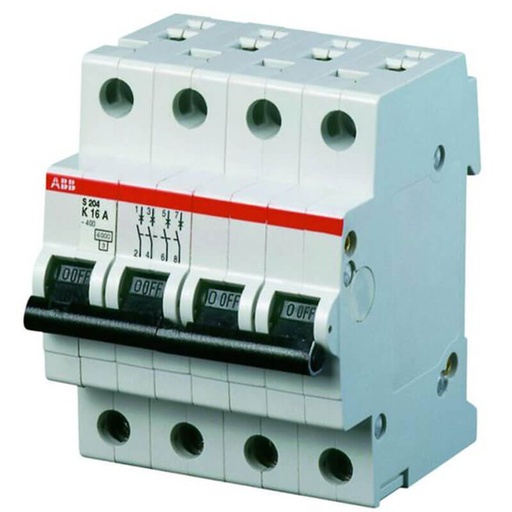 [0422216058] ABB Automatsikring 3P+N 13A C 6kA 4m
