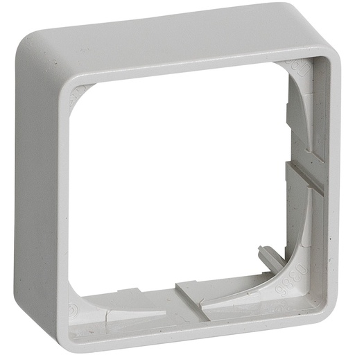 [1017036972] LK Fuga ramme Baseline 50 1m 21mm høj - lysegrå