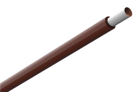 [5401004109] LEDNING TEXILINE HF90 TW 0,75MM² BRUN