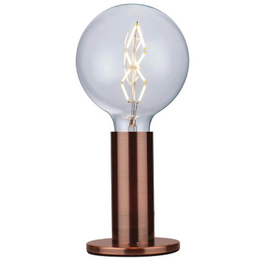 [17347] Elegance Deco bordlampe antik ekskl. lyskilde