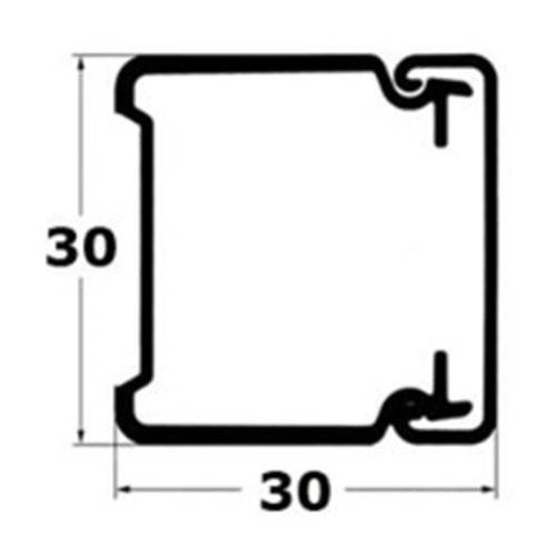 [1736000031] REHAU Kanal 30/30 PG (2m)