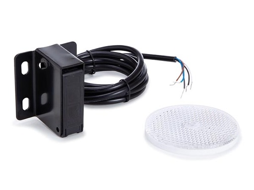 [H24214] Fotoelektrisk sensor, retro reflektion - 10m (IP66)