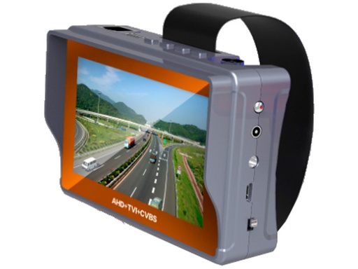[H35743] 5" LCD testmonitor til CCTV (8MP AHD/CVI/TVI og analog)