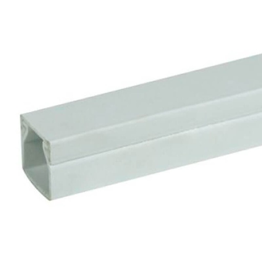 [1736000399] REHAU kanal 40/60 perlegrå m. skillespor - 2 meter