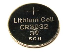 [H34407] CR3032 Lithium knapcelle - 3V / 500mAh (1 stk.)