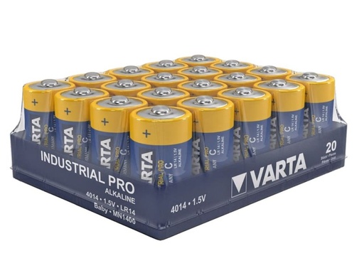 [H57382] BATTERI ALKALINE C LR14-20 TRAY